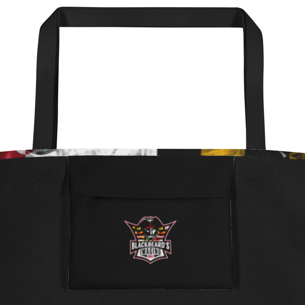 Maryland Print Large Tote Bag