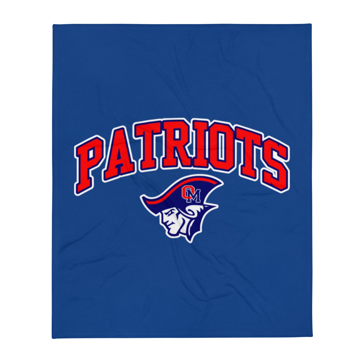 Old Mill Patriots Throw Blanket (Vertical)