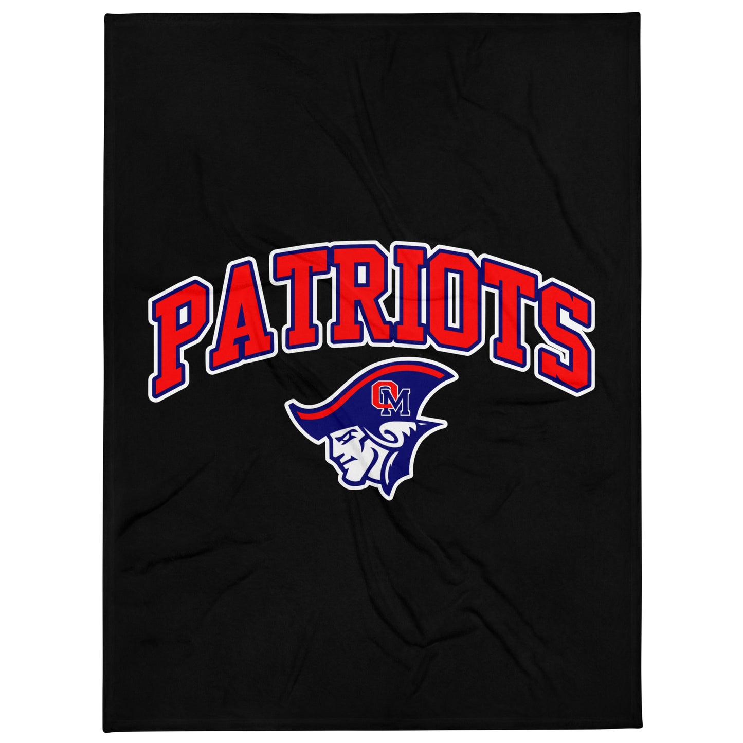 Old Mill Patriots Throw Blanket (Vertical)