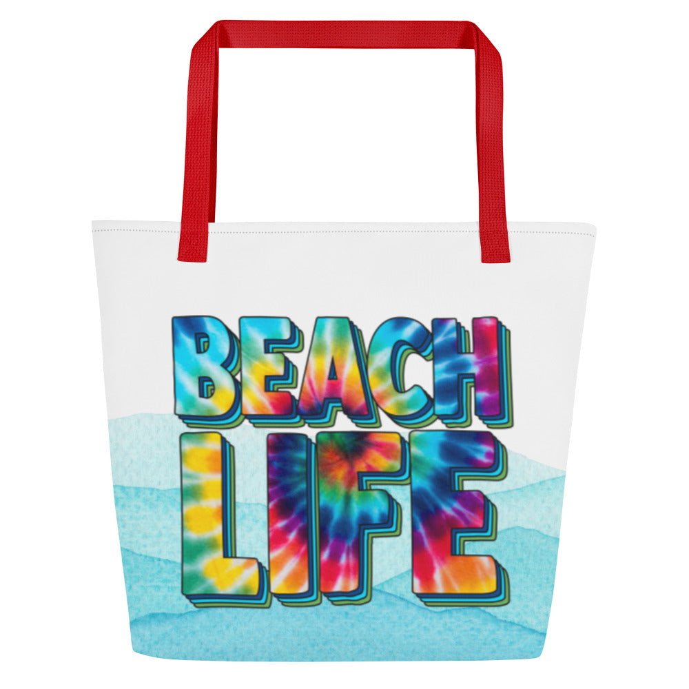 BEACH LIFE Large Tote Bag
