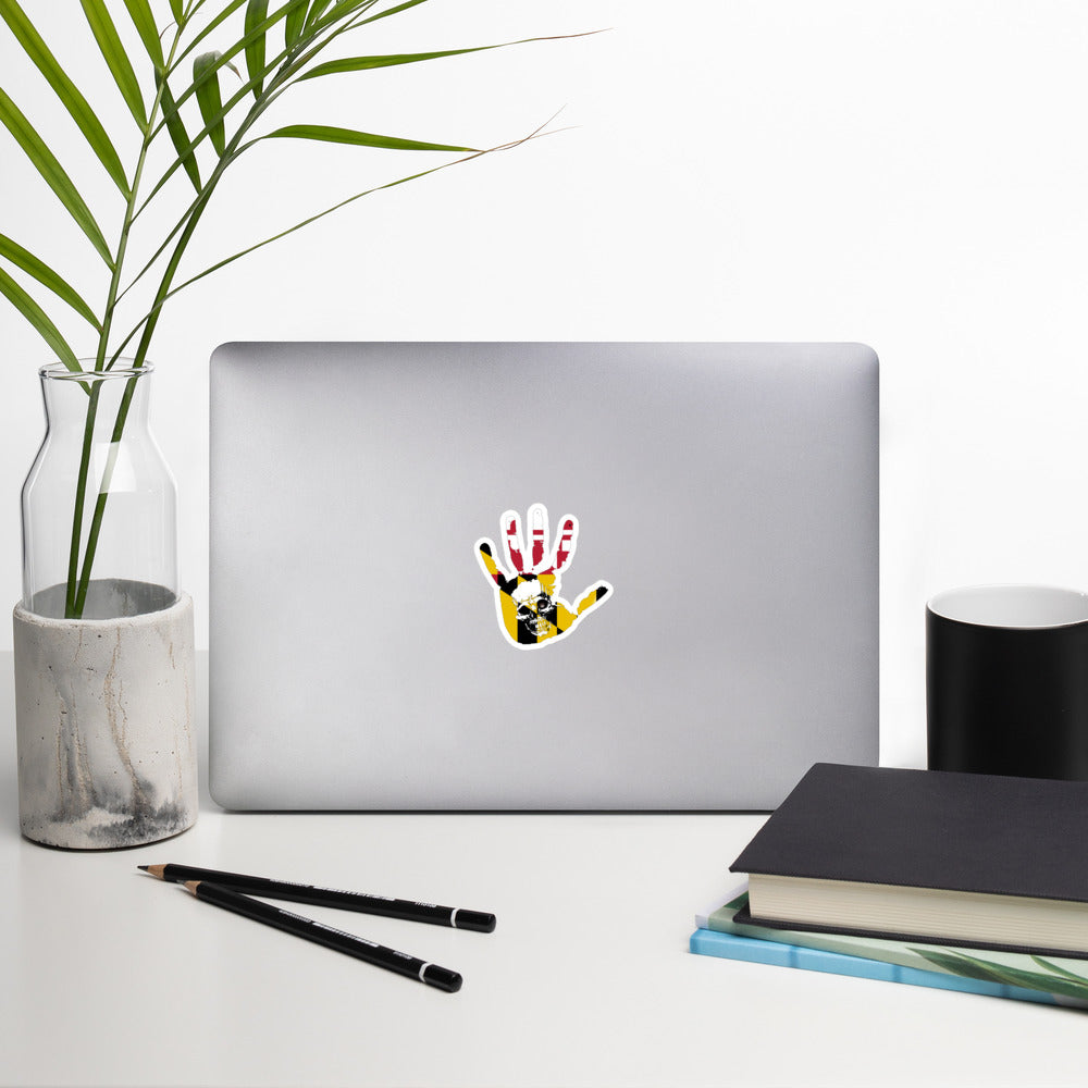 MD THE HAND Bubble-free stickers