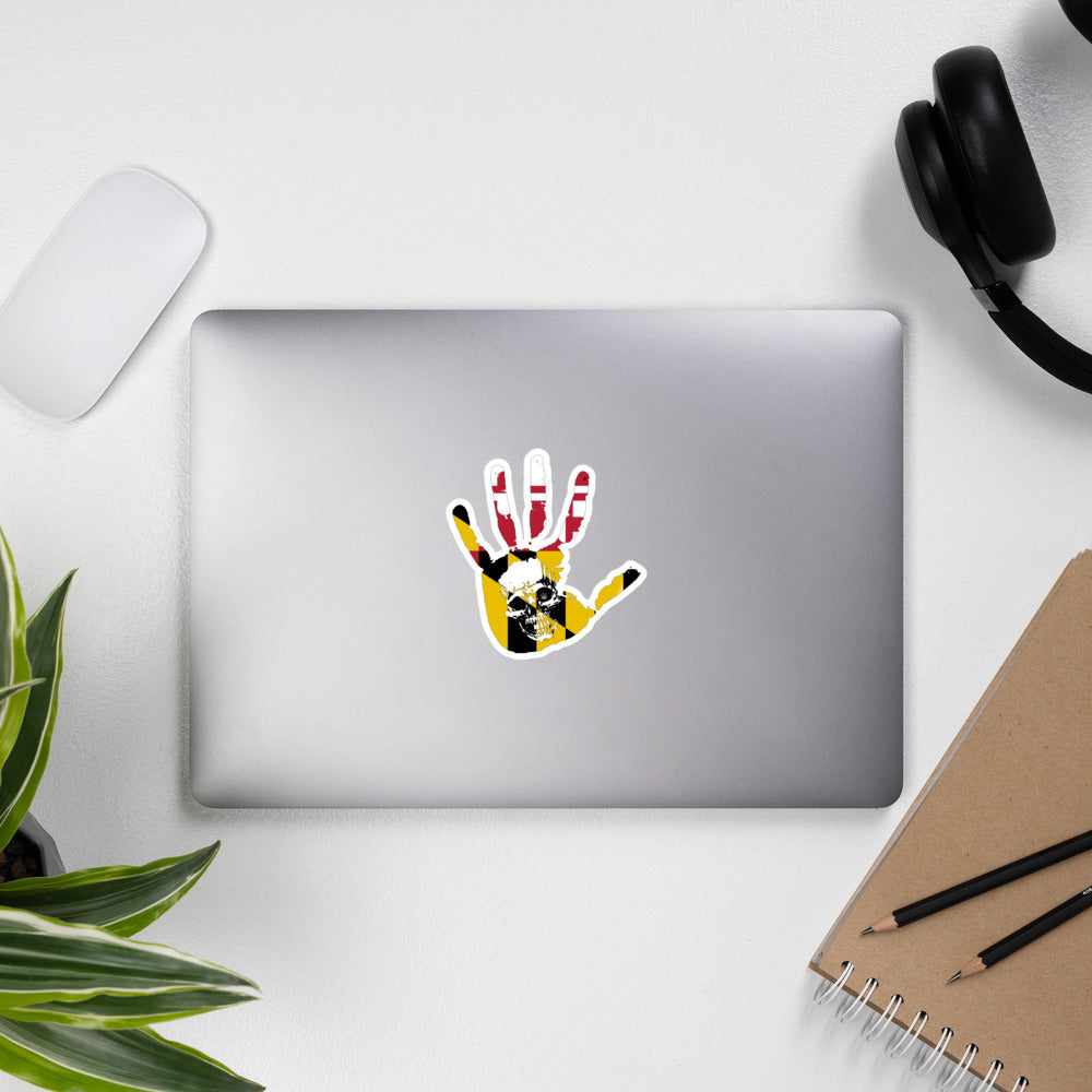 MD THE HAND Bubble-free stickers