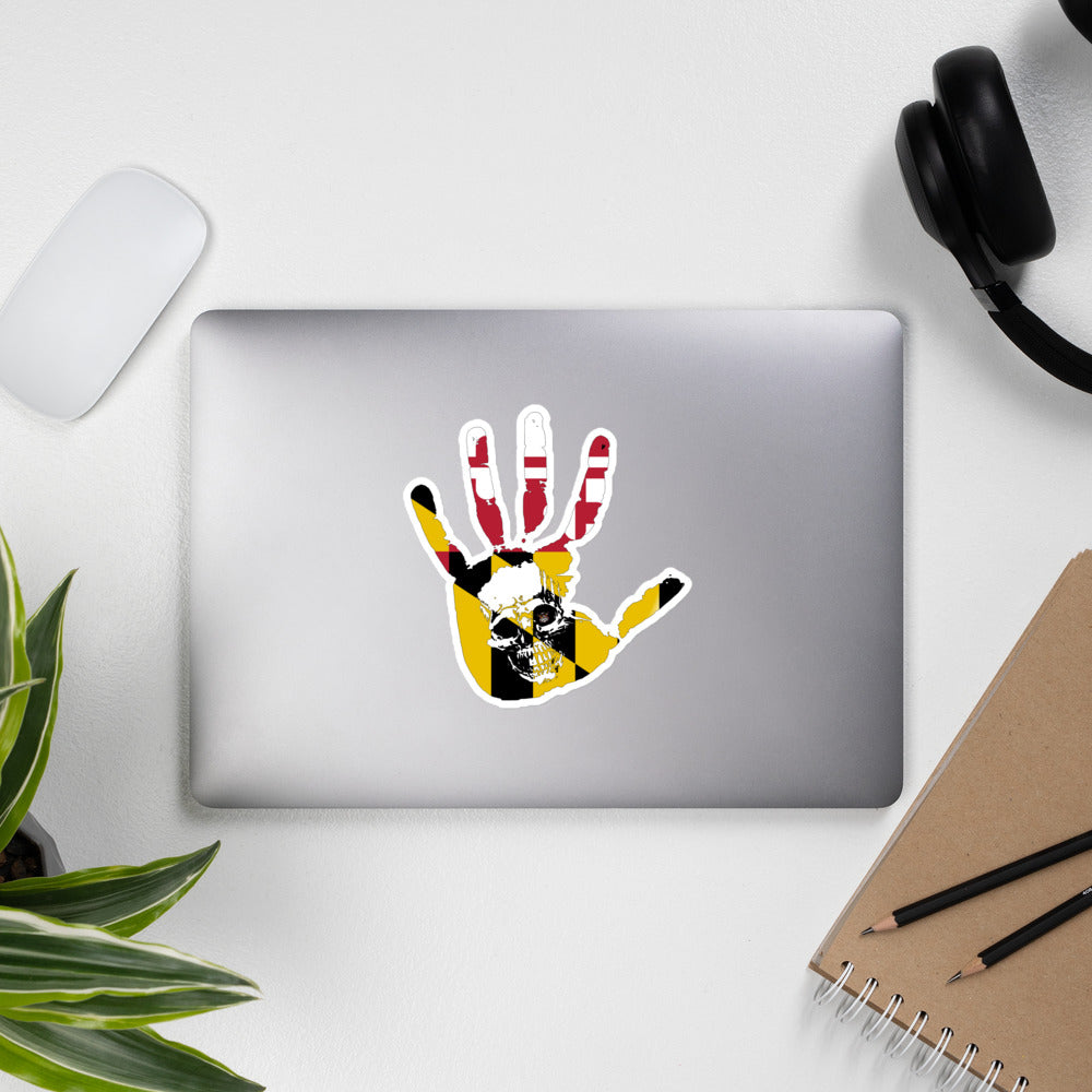 MD THE HAND Bubble-free stickers
