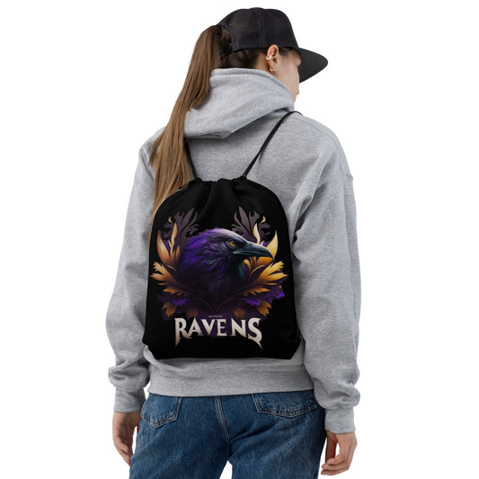 Ravens Drawstring Bag
