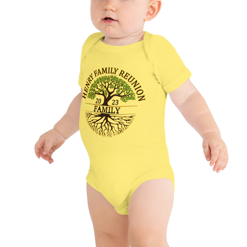Henry Baby short sleeve one piece
