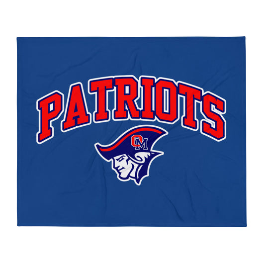 Old Mill Patriots Throw Blanket