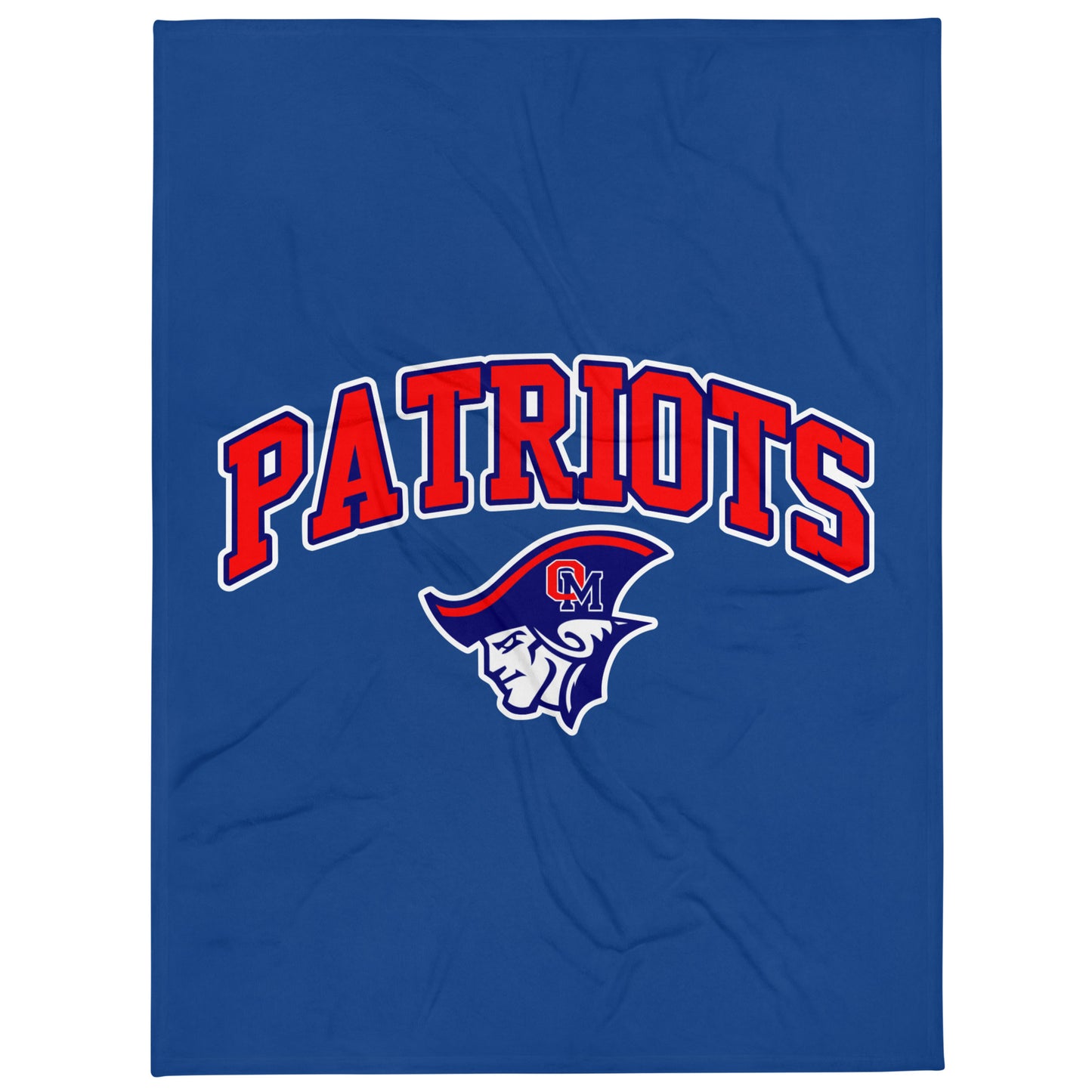 Old Mill Patriots Throw Blanket (Vertical)