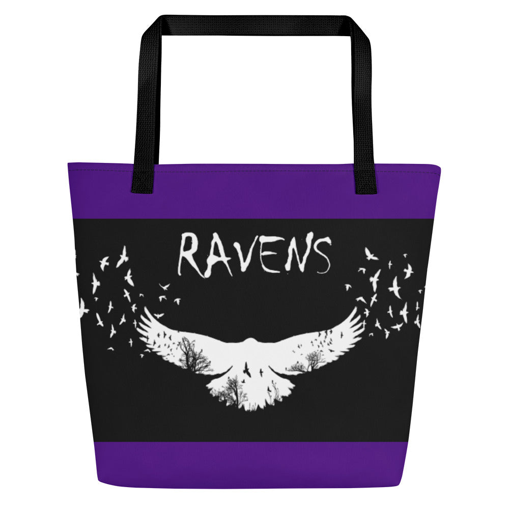 Raven Large Tote Bag