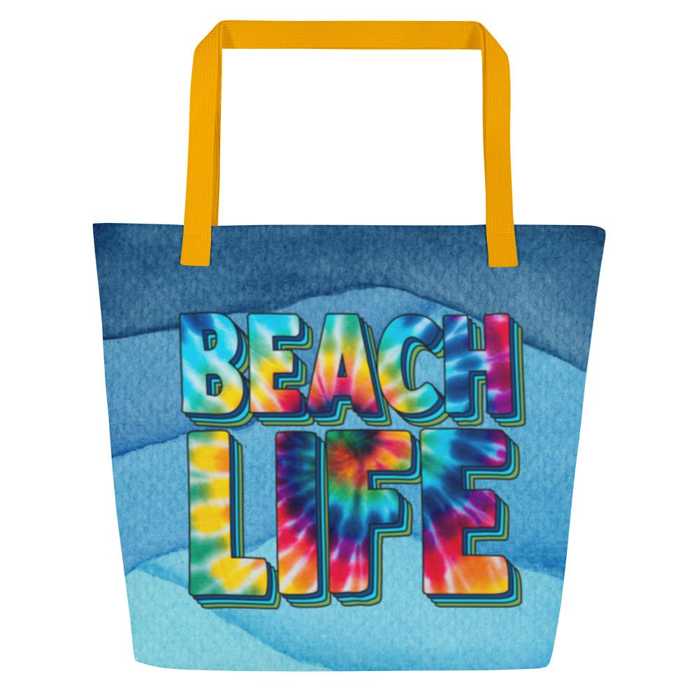 BEACH LIFE Large Tote Bag